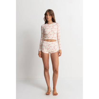 Rhythm - Mimi Floral Long Sleeve Surf Top - Velocity 21