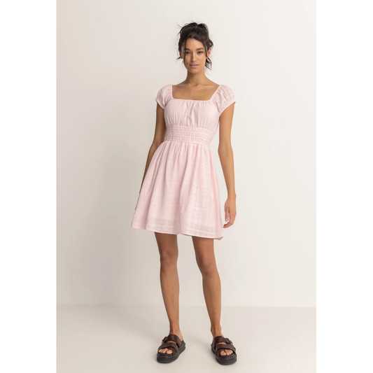 Rhythm - Washed Out Cap Sleeve Dress - Velocity 21