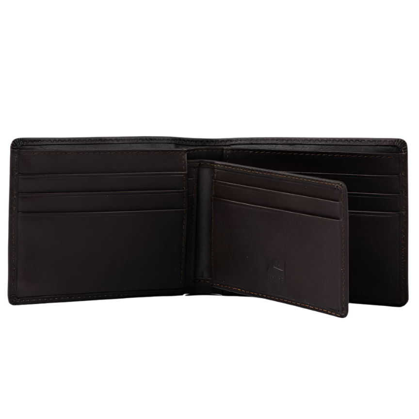 Rusty - High River 2 Leather Wallet - Dark Coffee - Velocity 21