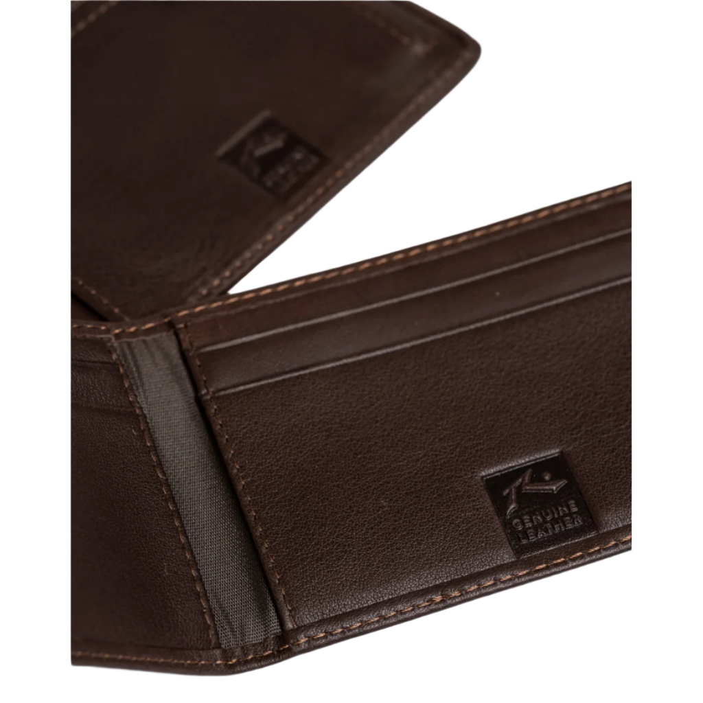 Rusty - High River 2 Leather Wallet - Dark Coffee - Velocity 21