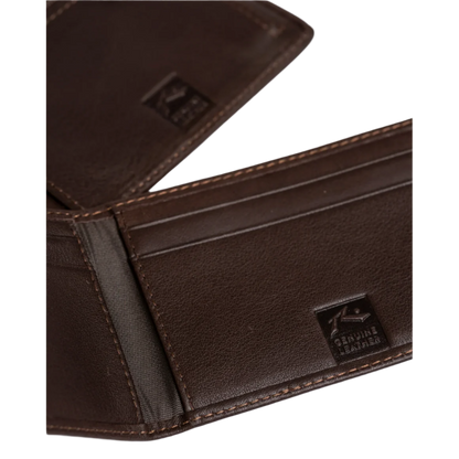 Rusty - High River 2 Leather Wallet - Dark Coffee - Velocity 21
