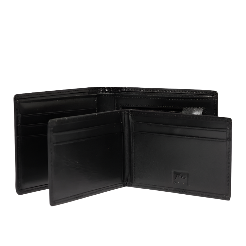 Rusty - High River 2 Leather Wallet - Black - Velocity 21