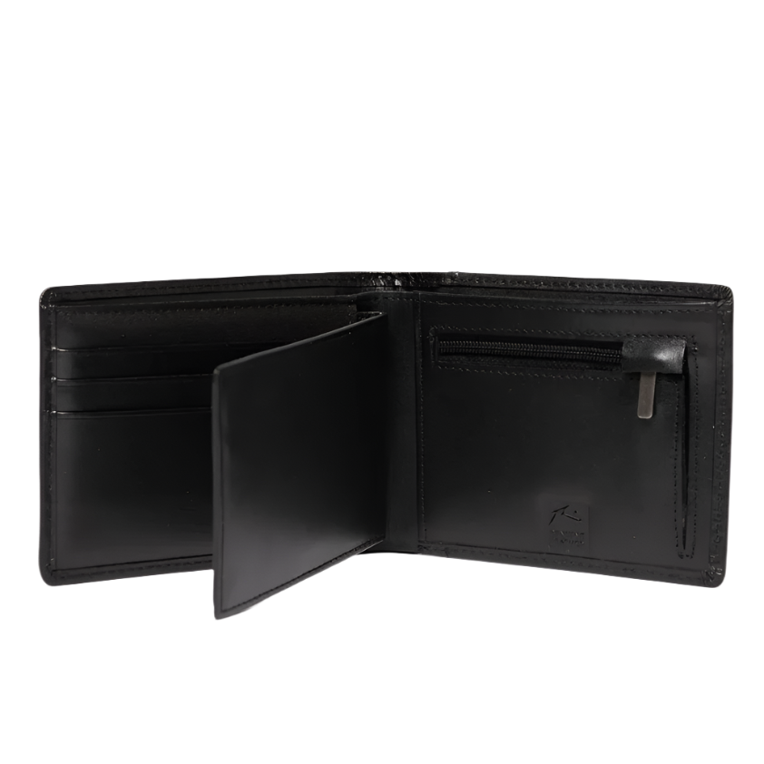 Rusty - High River 2 Leather Wallet - Black - Velocity 21