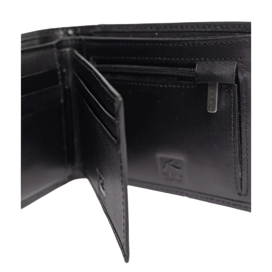 Rusty - High River 2 Leather Wallet - Black - Velocity 21