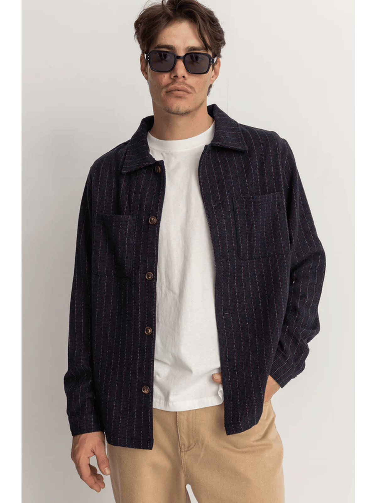 Rhythm - Sonny Long Sleeve Overshirt - Velocity 21