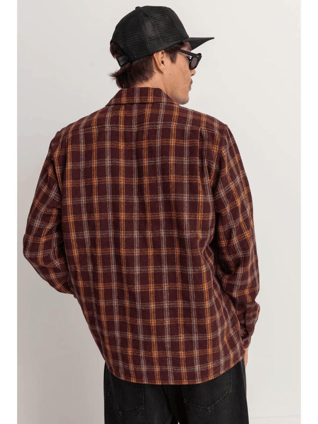 Rhythm - Check LS Flannel Shirt - Velocity 21