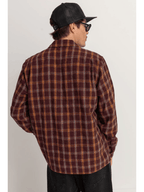 Rhythm - Check LS Flannel Shirt - Velocity 21