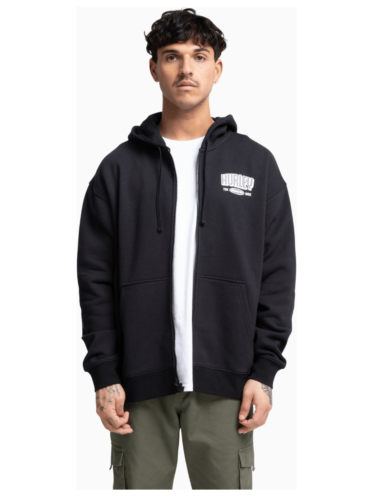 Hurley - Relentless Zip Through Hood - Velocity 21