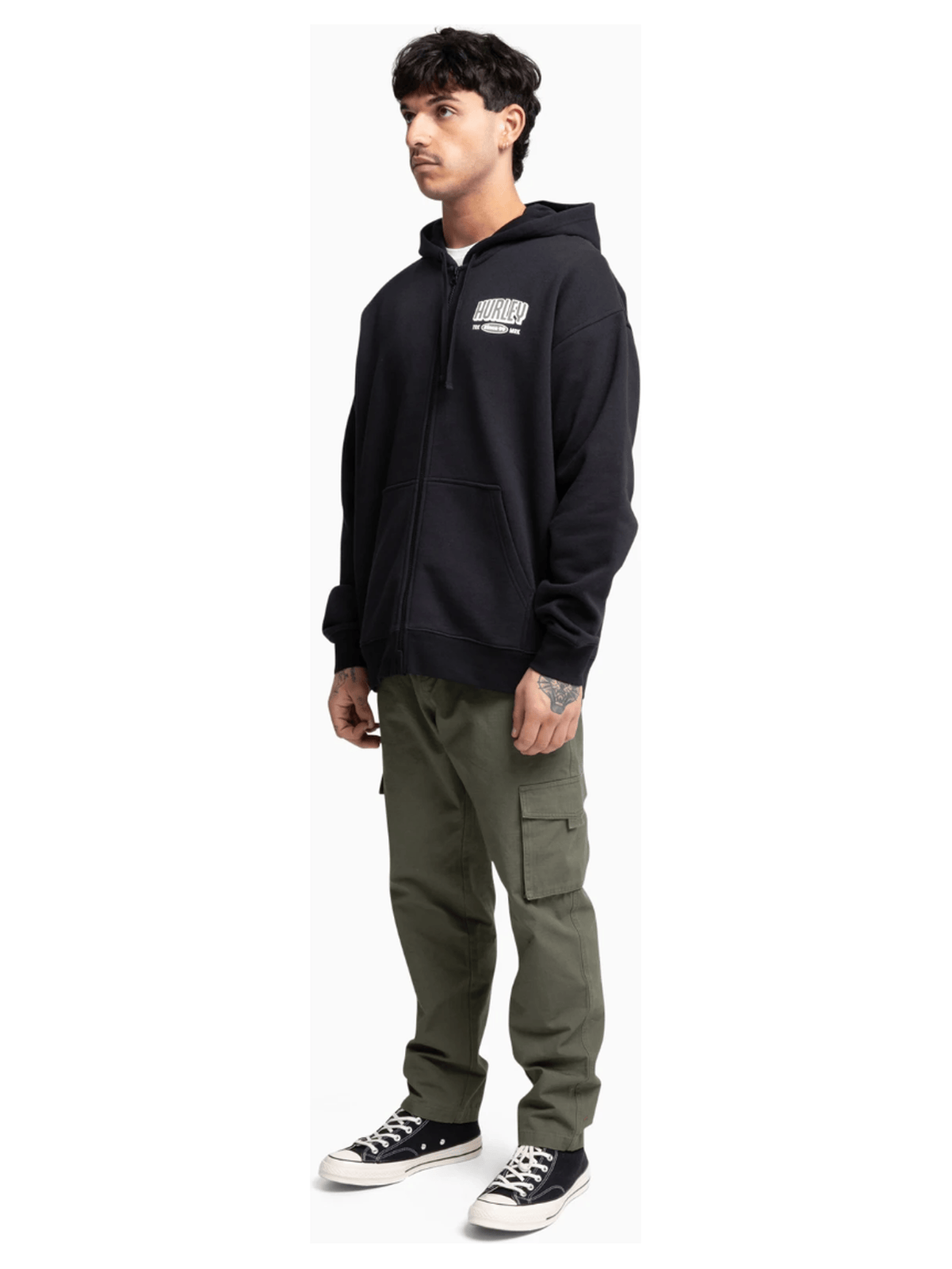 Hurley - Relentless Zip Through Hood - Velocity 21