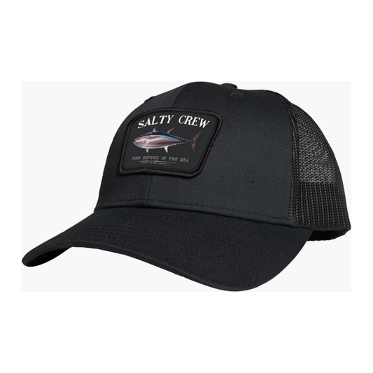 Salty Crew - Big Blue Retro Trucker Hat - Black - Velocity 21