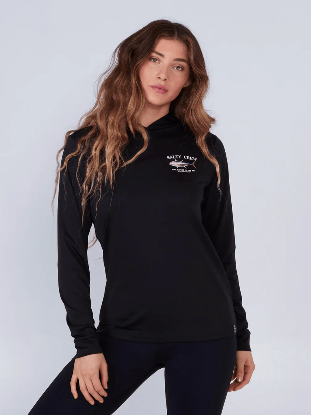 Salty Crew - Big Blue Hood Sunshirt - Velocity 21