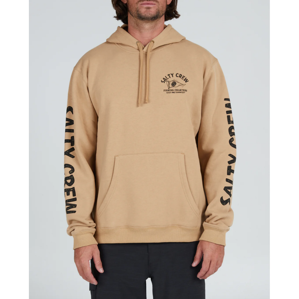 Salty Crew - Fishing Charters Hooded Fleece - Velocity 21