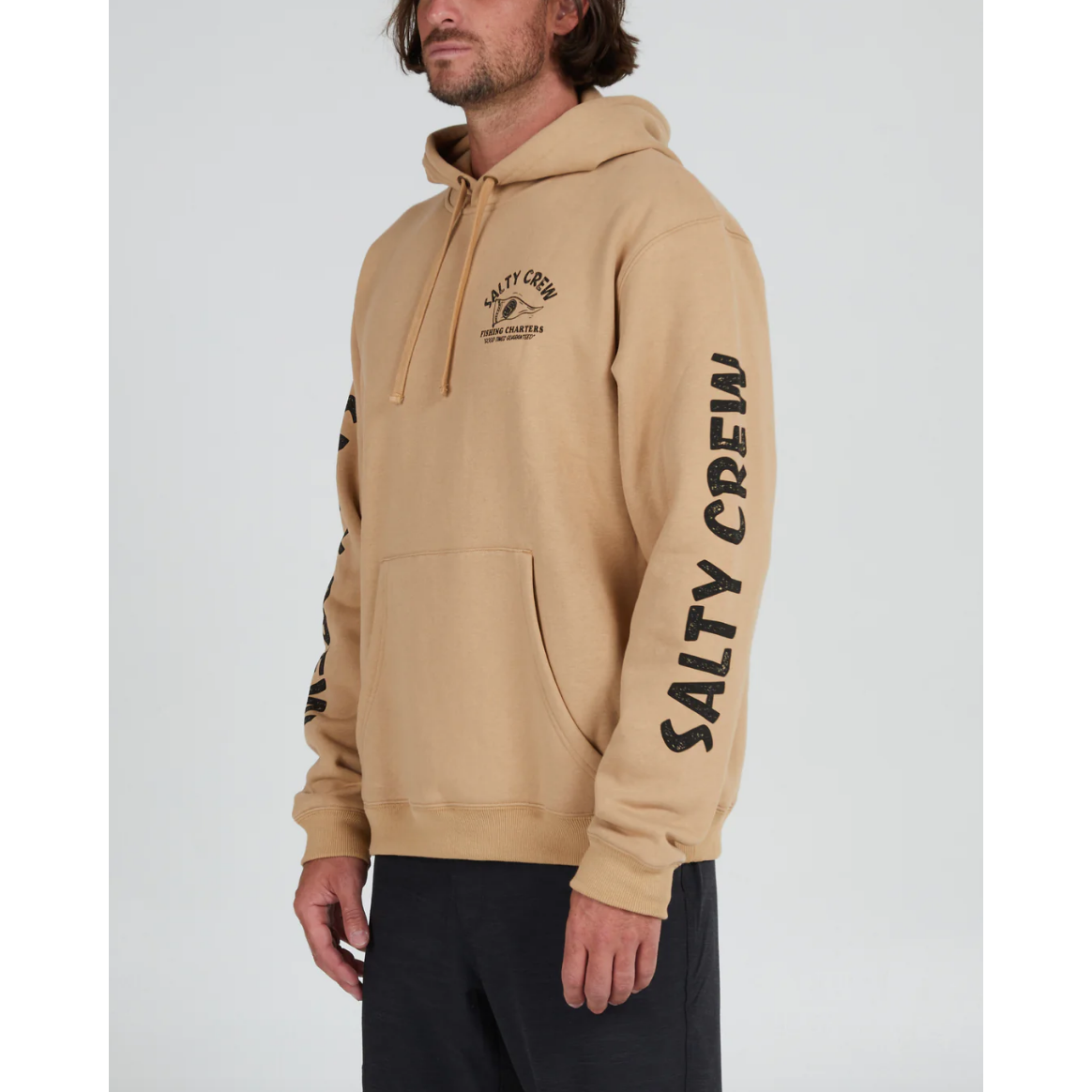 Salty Crew - Fishing Charters Hooded Fleece - Velocity 21
