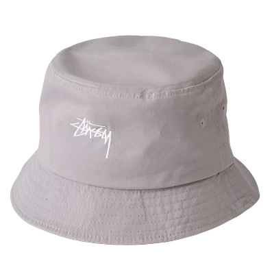 Stussy - Stock Bucket Hat - Olive Grey - Velocity 21