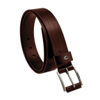 Nixon - Americana Leather Belt - Dark Brown - Velocity 21