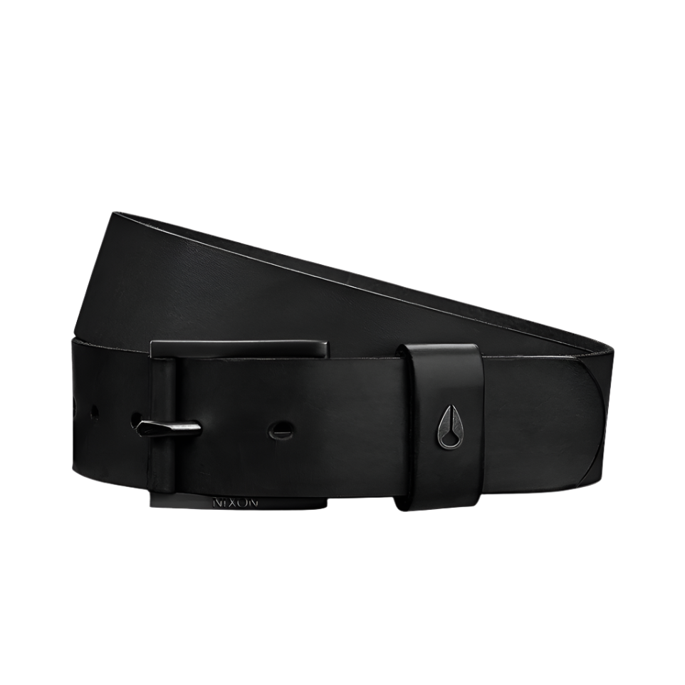 Nixon - Americana Leather Belt - Black - Velocity 21