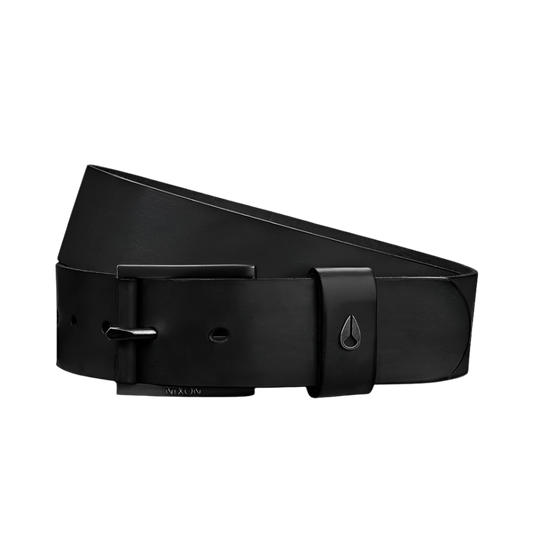 Nixon - Americana Leather Belt - Black - Velocity 21