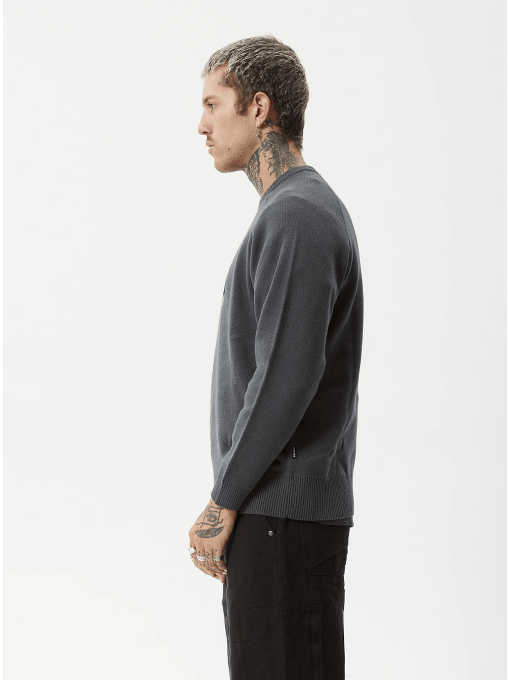 Afends - Let It Grow Recycled Raglan Knit - Velocity 21