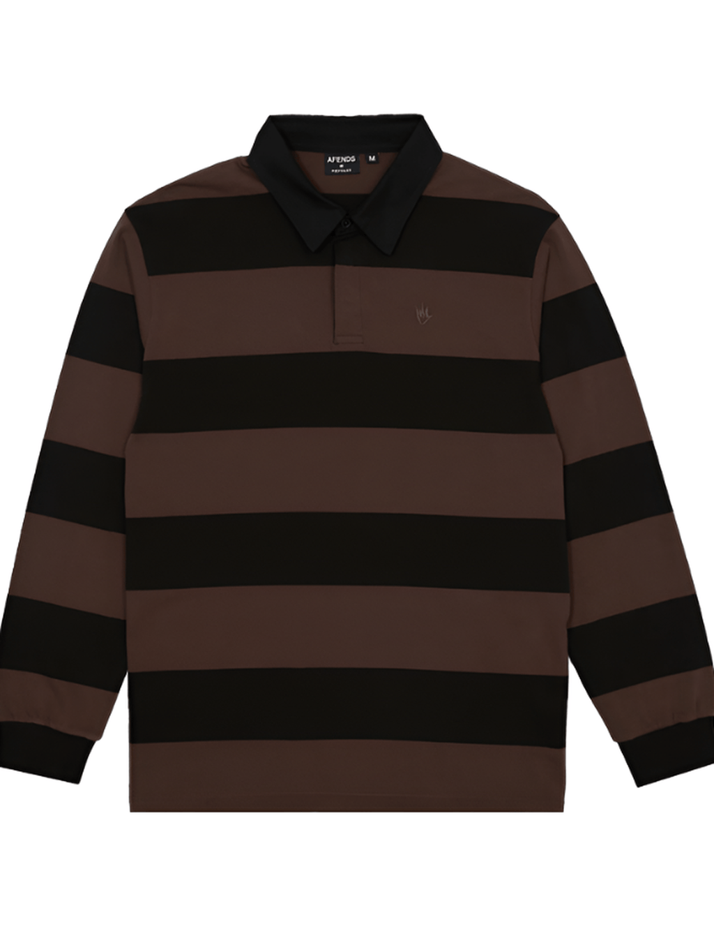 Afends - Nation Recycled Polo Long Sleeve Tee - Velocity 21