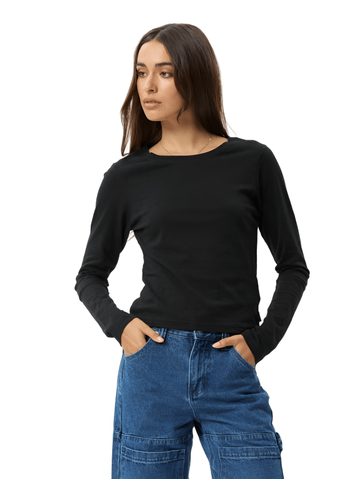 Afends - Elevate Hemp Long Sleeve Tee - Black - Velocity 21