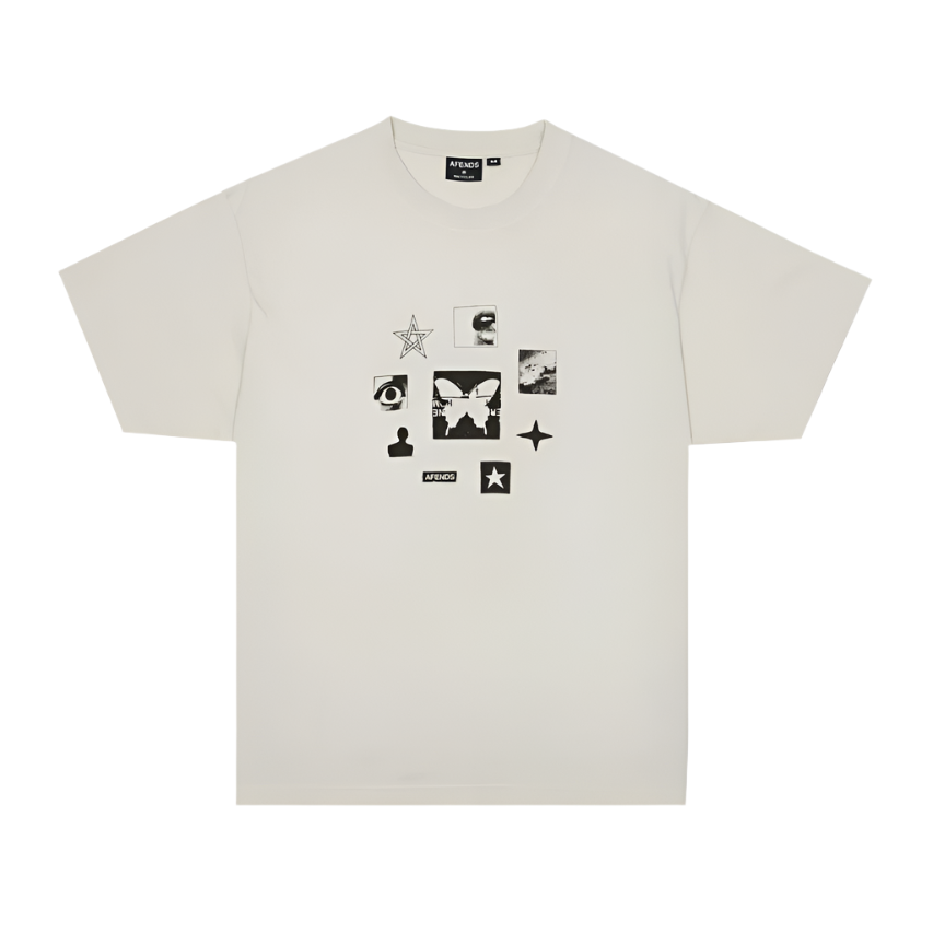 Afends - Disorder Recycled Boxy Fit Tee - Velocity 21