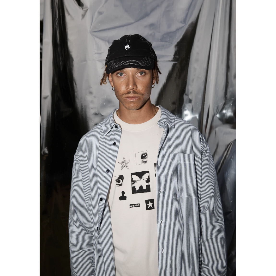 Afends - Disorder Recycled Boxy Fit Tee - Velocity 21