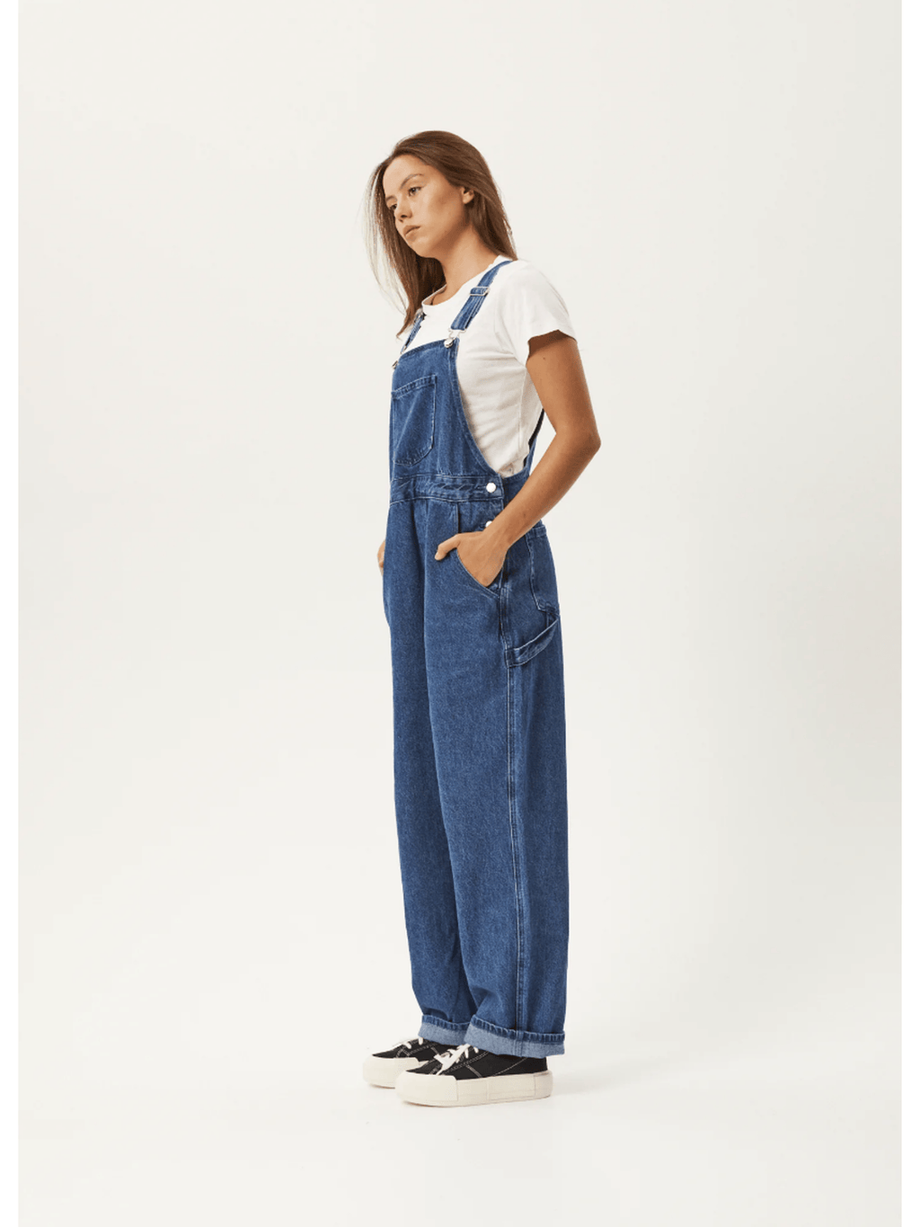 Afends - Louis Hemp Denim Baggy Overall - Velocity 21