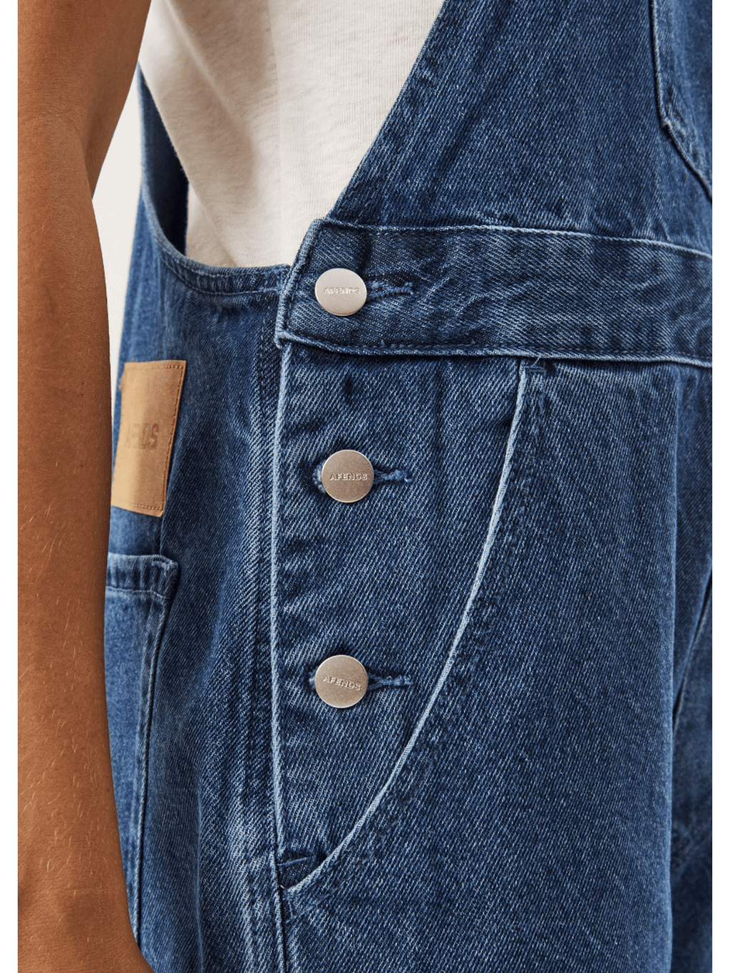 Afends - Louis Hemp Denim Baggy Overall - Velocity 21