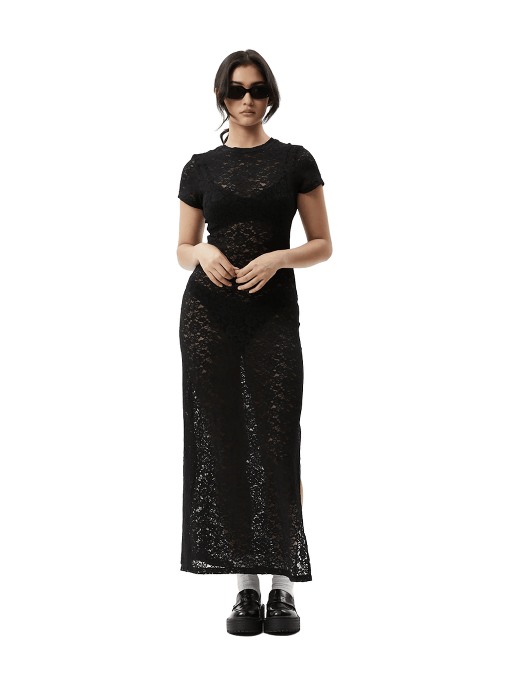 Afends - Poet Recycled Lace Maxi Dress - Velocity 21