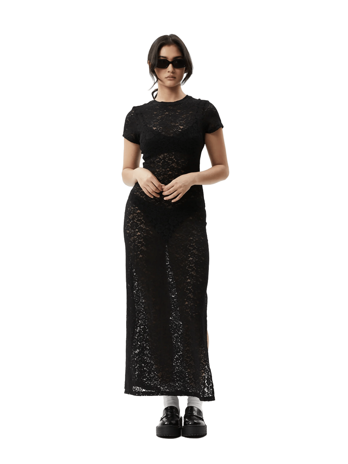 Afends - Poet Recycled Lace Maxi Dress - Velocity 21