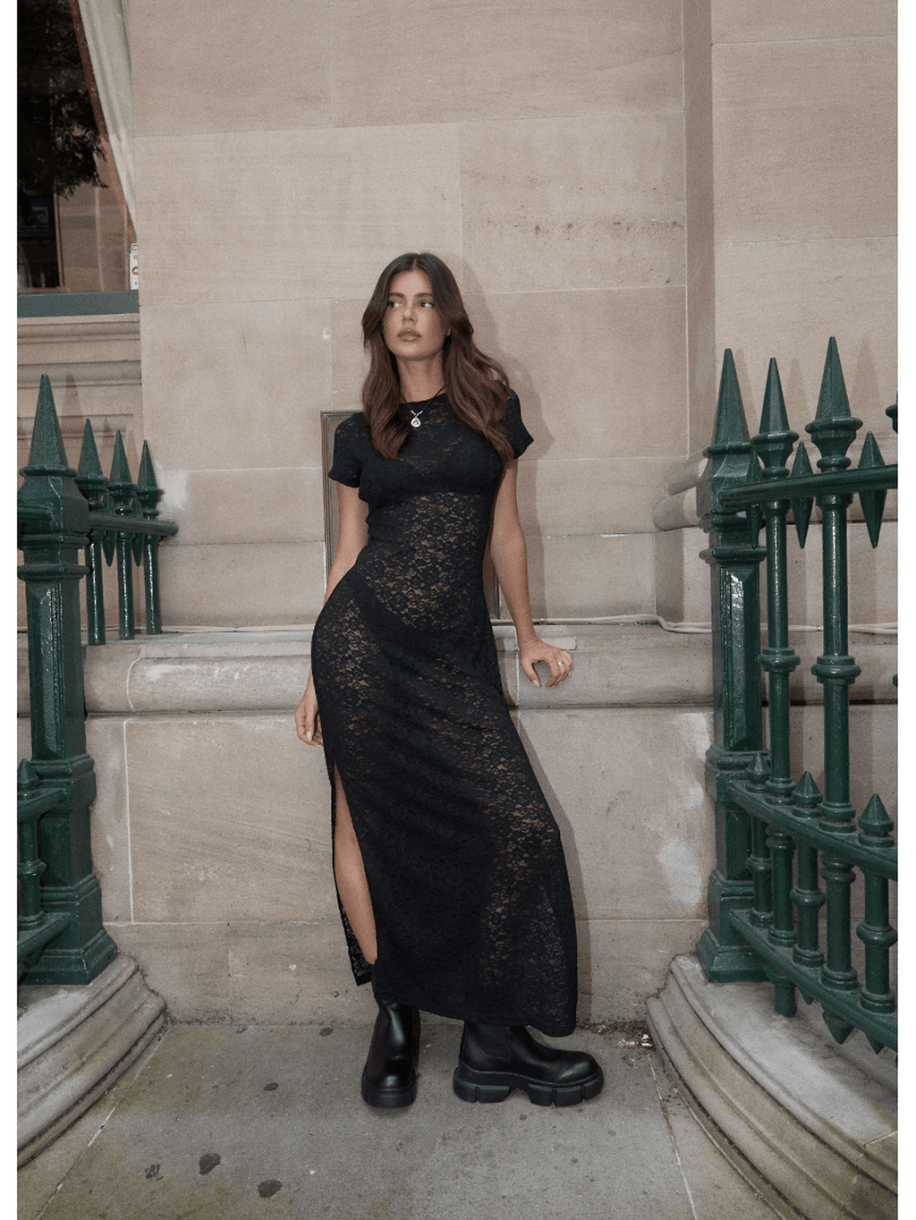 Afends - Poet Recycled Lace Maxi Dress - Velocity 21