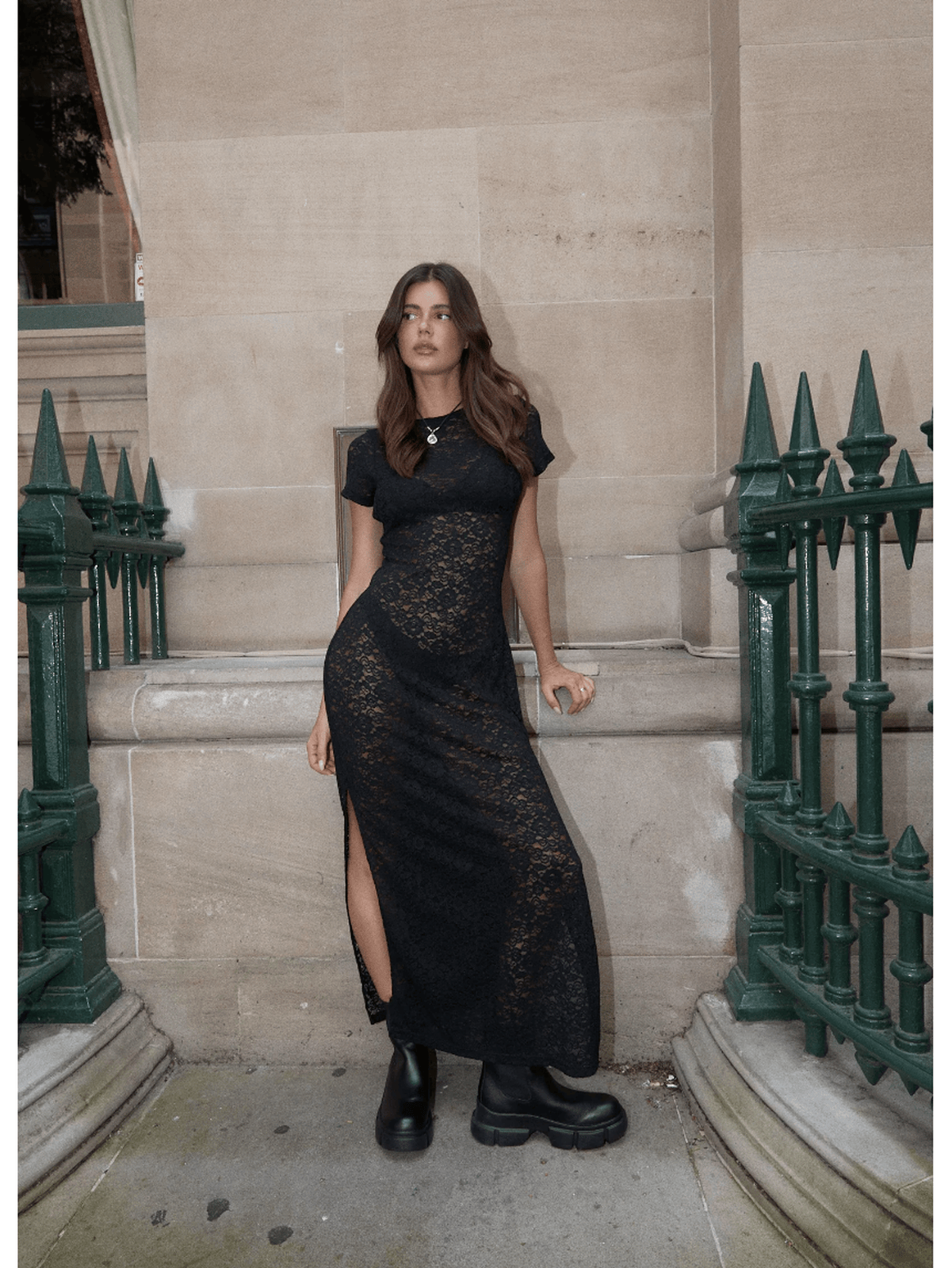 Afends - Poet Recycled Lace Maxi Dress - Velocity 21