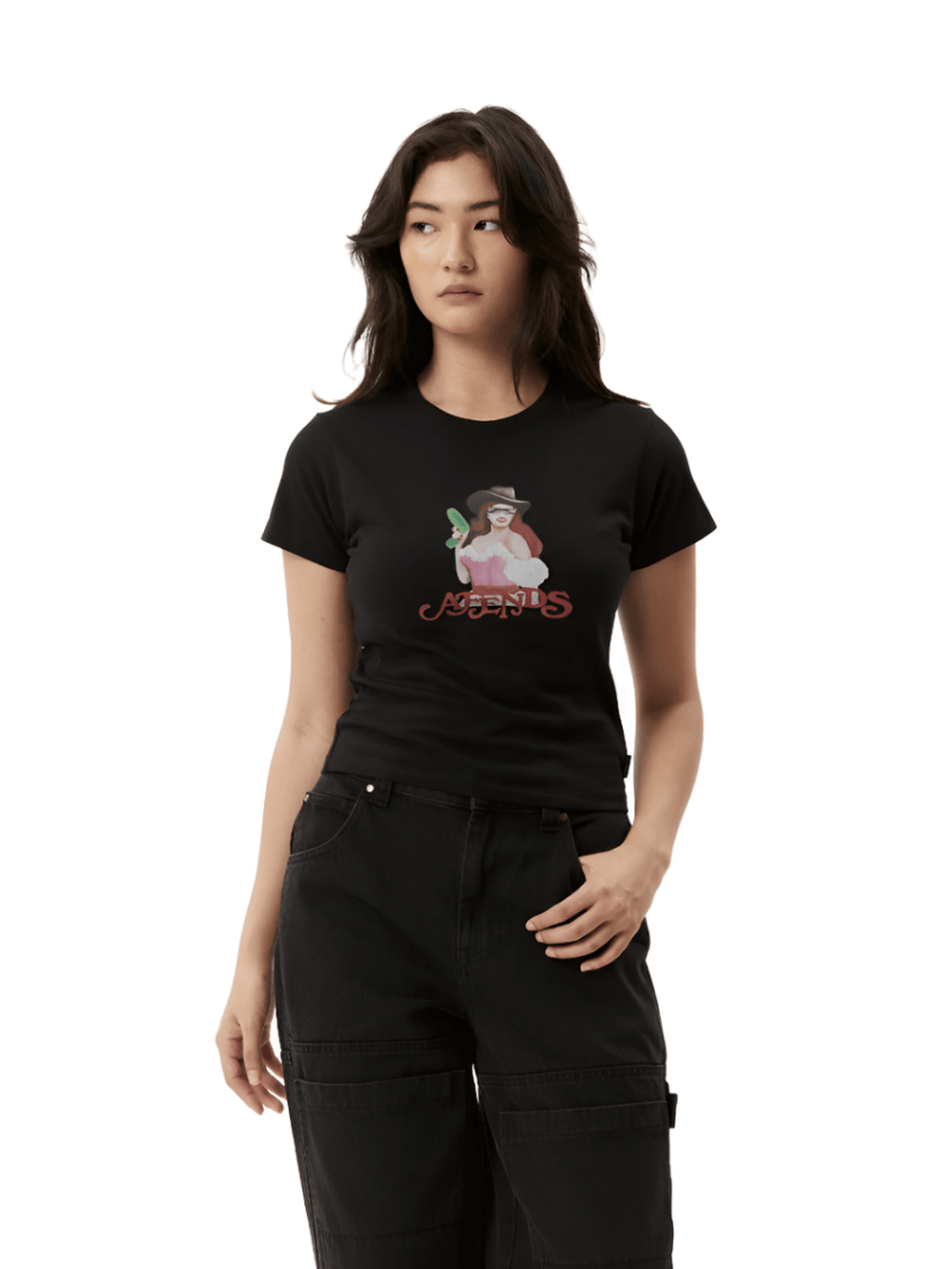 Afends - Worlds Above Recycled Baby Tee - Velocity 21