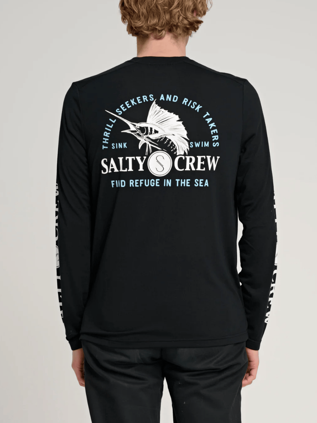 Salty Crew - Yacht Club LS Sunshirt - Velocity 21