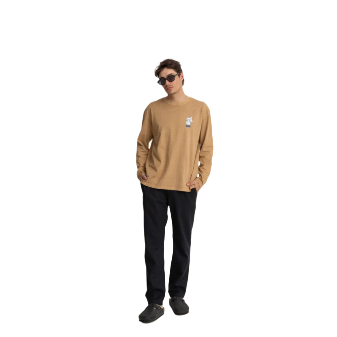 Rhythm - Taste It Vintage LS Tee - Velocity 21