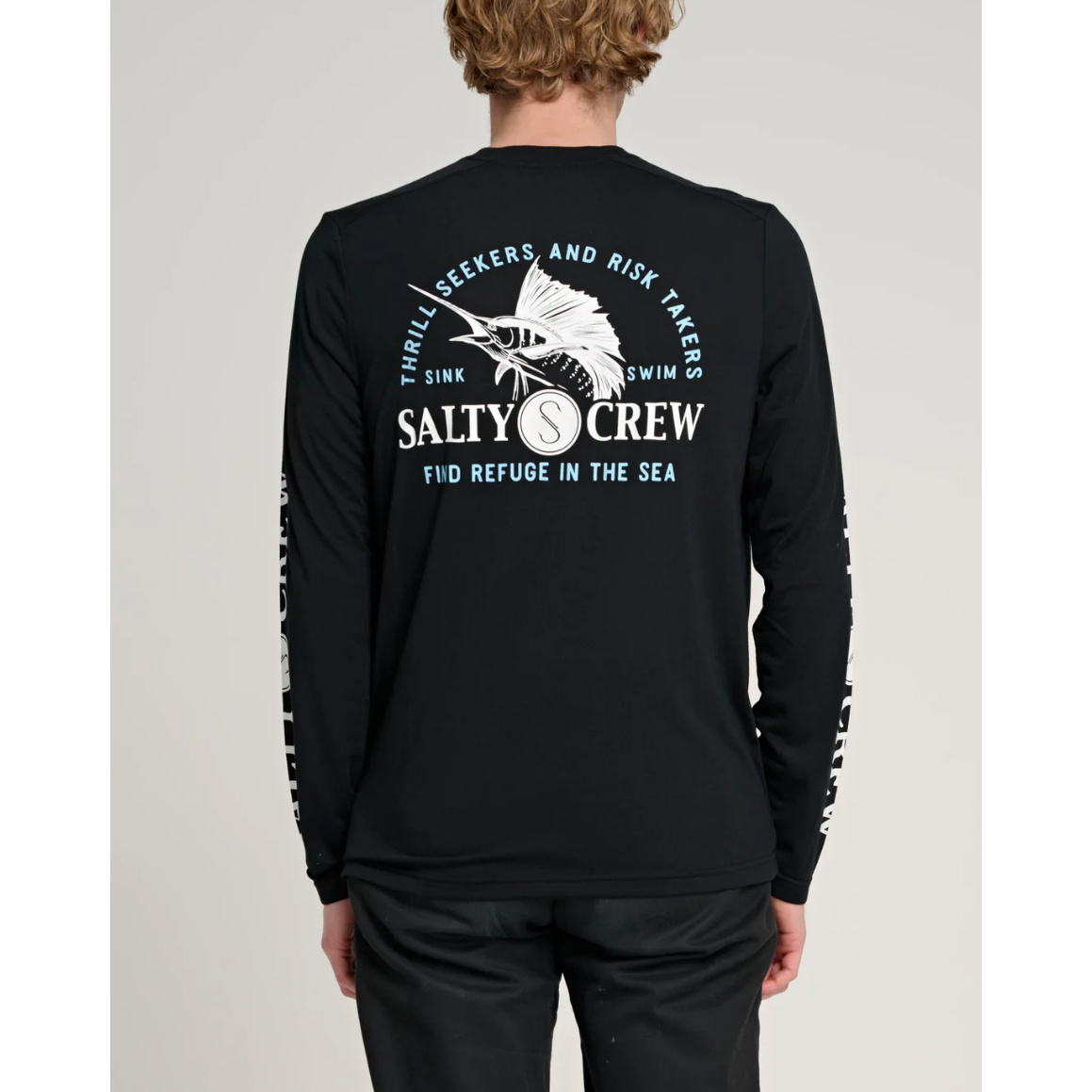 Salty Crew - Yacht Club LS Sunshirt - Velocity 21