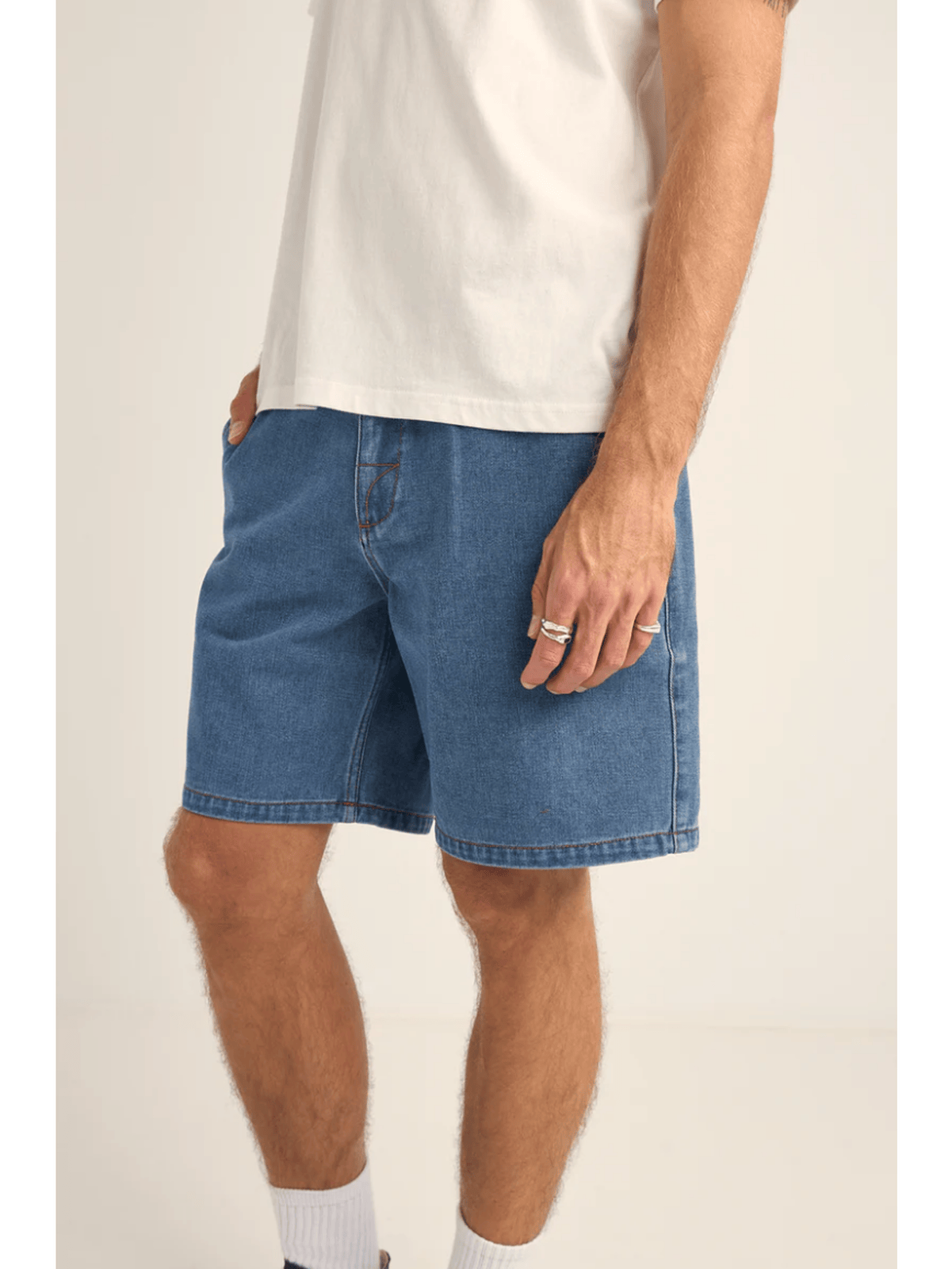Rhythm - Denim Essential Short - Velocity 21