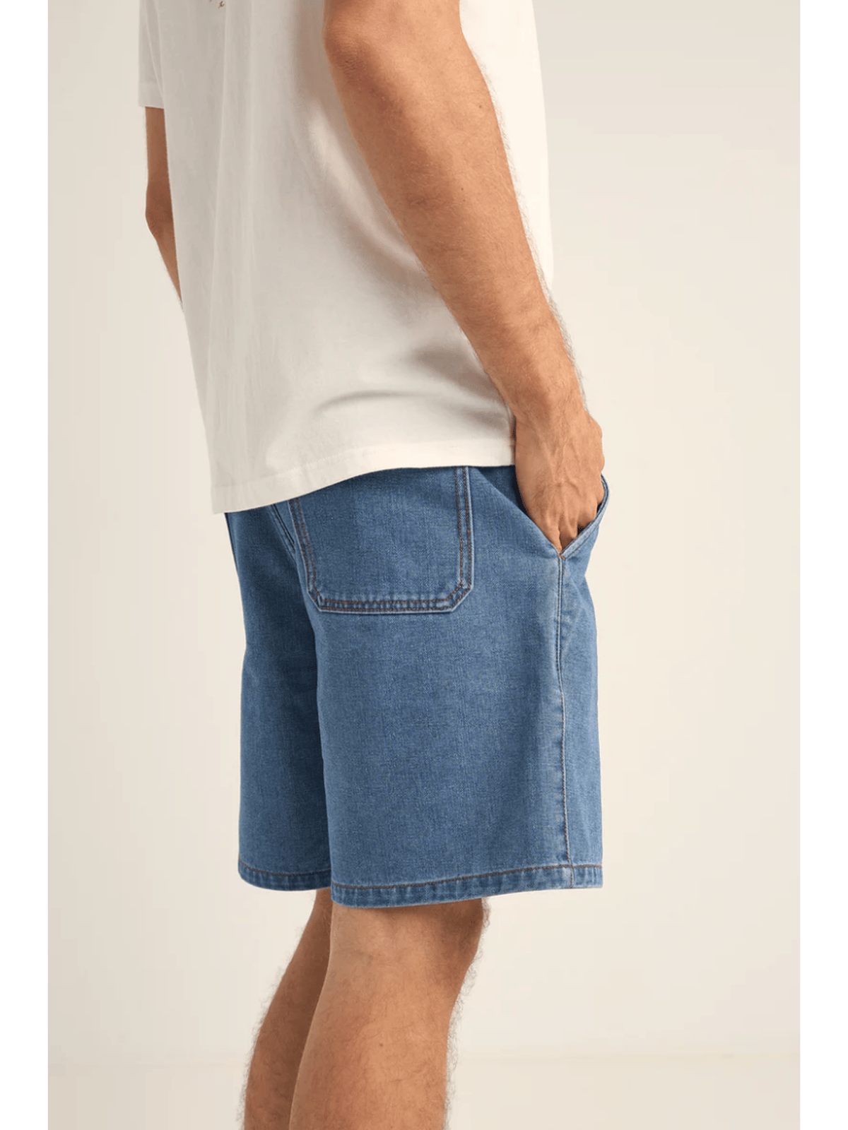 Rhythm - Denim Essential Short - Velocity 21