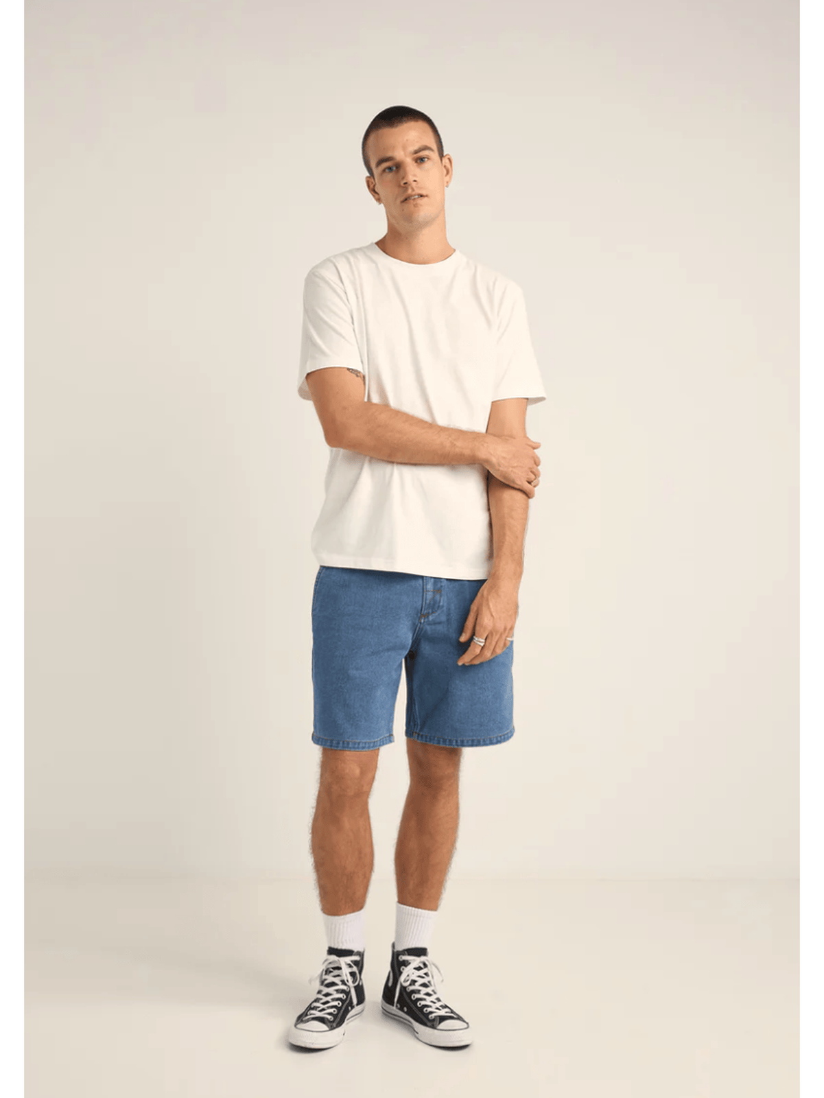 Rhythm - Denim Essential Short - Velocity 21