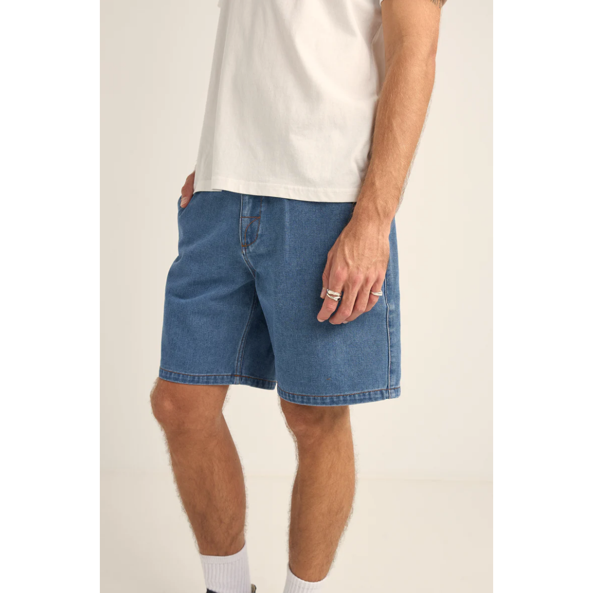 Rhythm - Denim Essential Short - Velocity 21