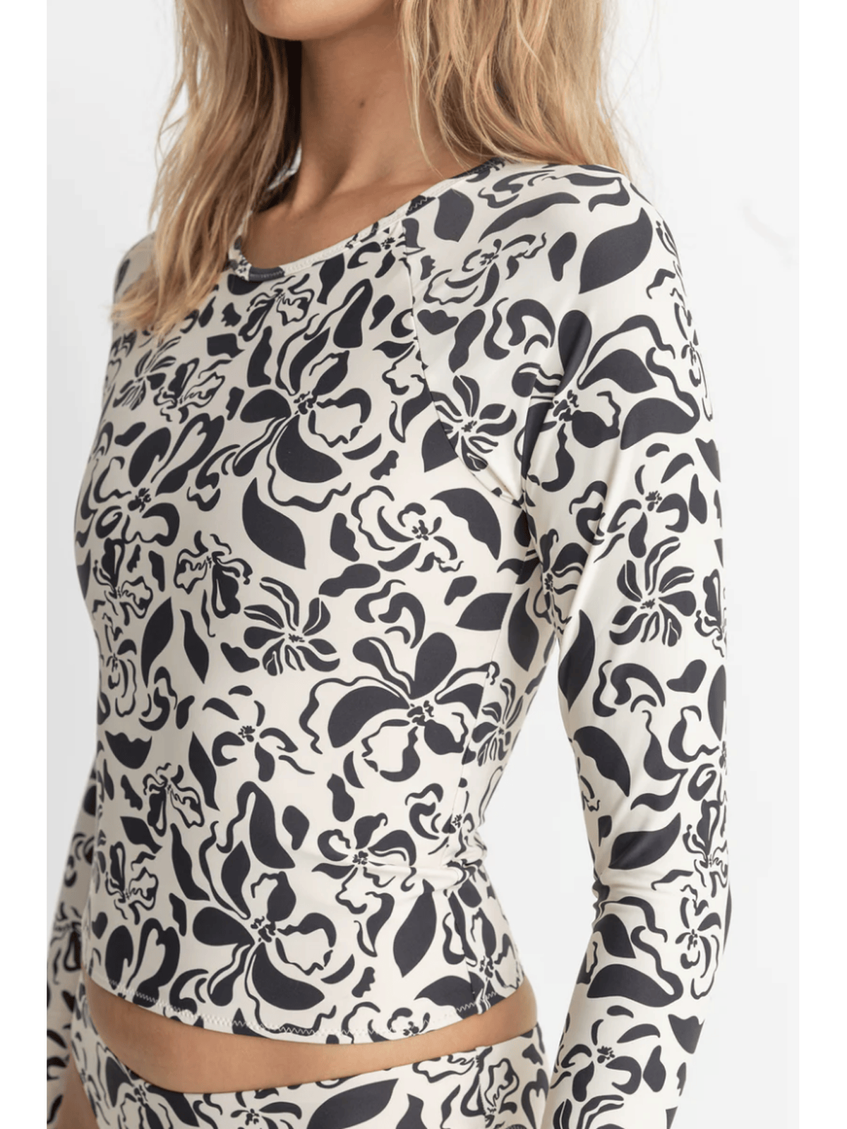 Rhythm - Sundance Floral LS Surf Top - Velocity 21