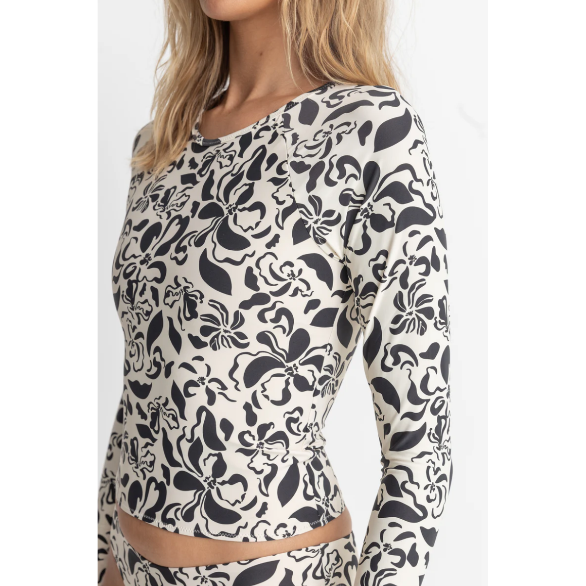 Rhythm - Sundance Floral LS Surf Top - Velocity 21