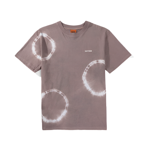 Rhythm - Tie Die SS Tee - Plum - Velocity 21