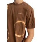 Rhythm - Tie Die SS Tee - Chocolate - Velocity 21