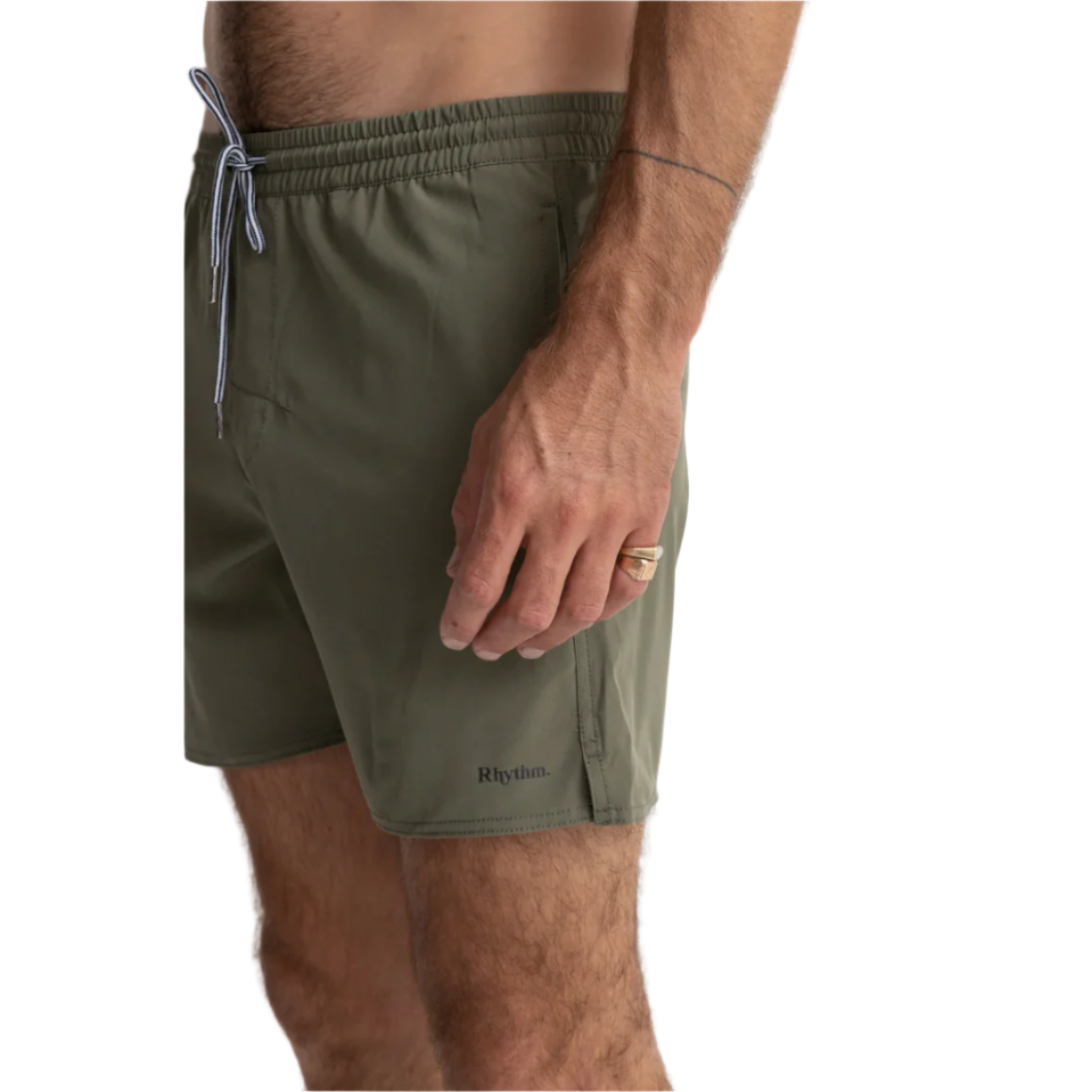 Rhythm - Classic Beach Short - Olive - Velocity 21