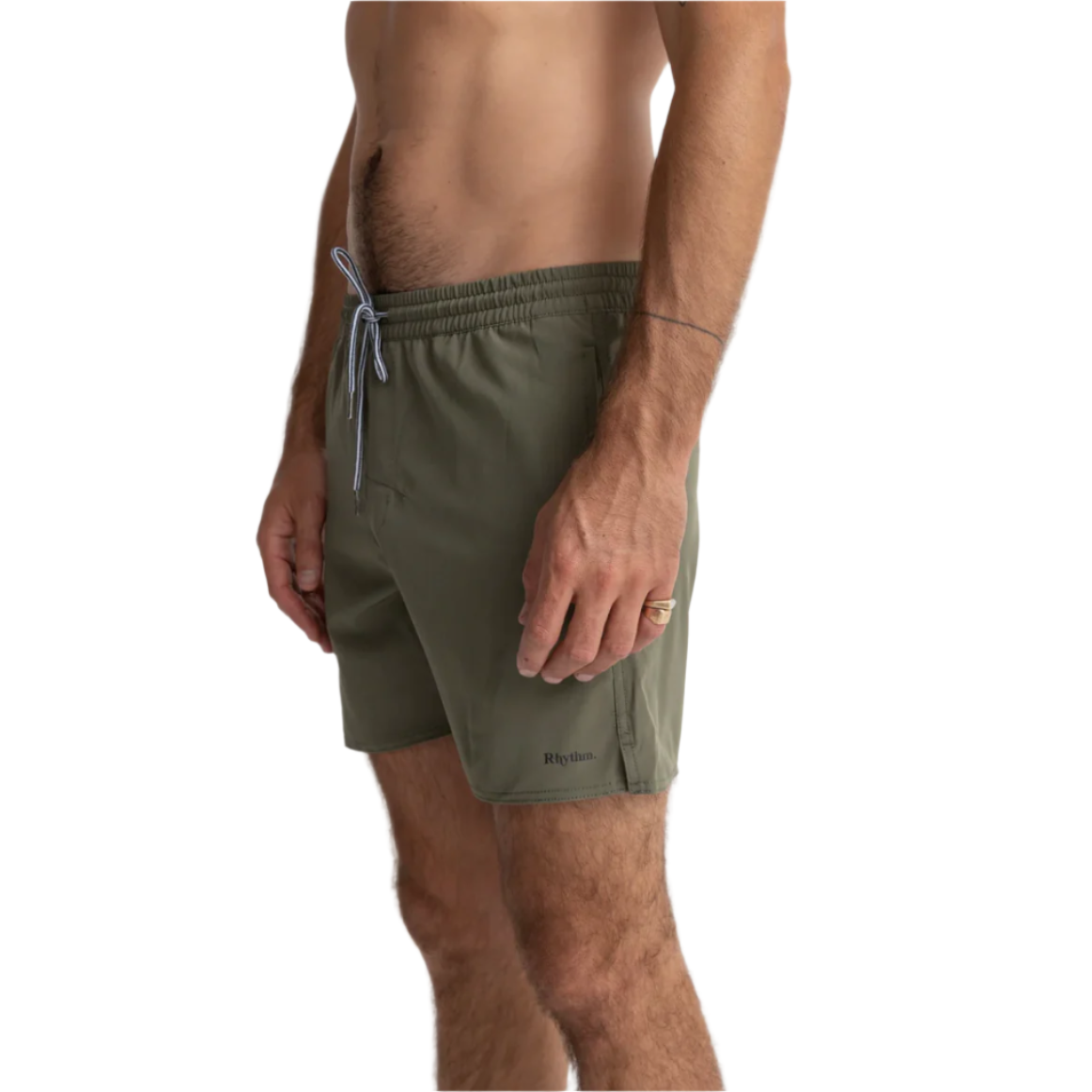 Rhythm - Classic Beach Short - Olive - Velocity 21