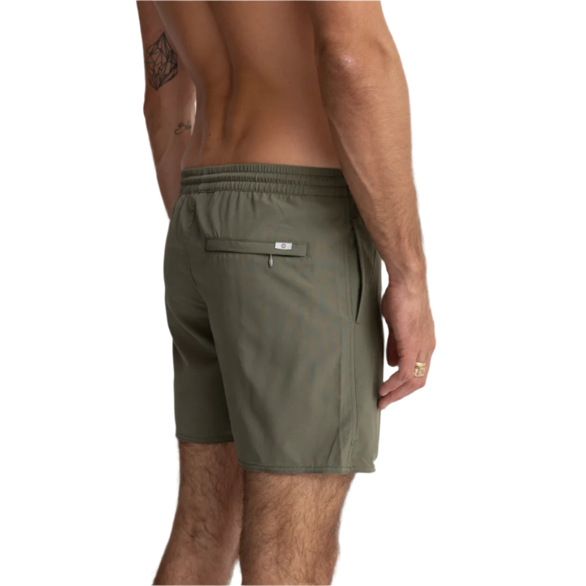 Rhythm - Classic Beach Short - Olive - Velocity 21