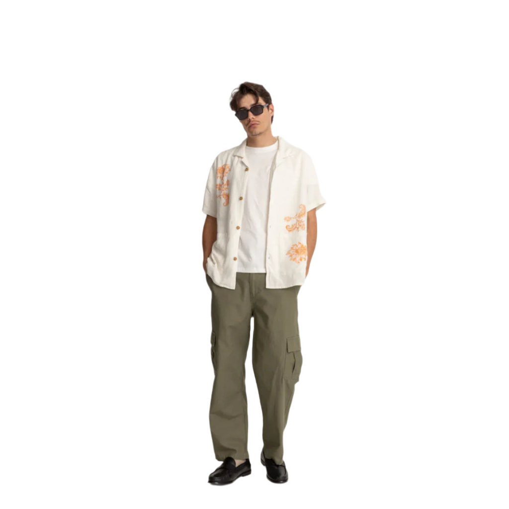 Rhythm - Paisley Cuban SS Shirt - Velocity 21