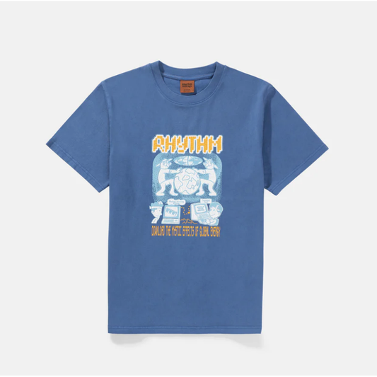 Rhythm - Mystic Effects Vintage SS Tee - Cobalt - Velocity 21