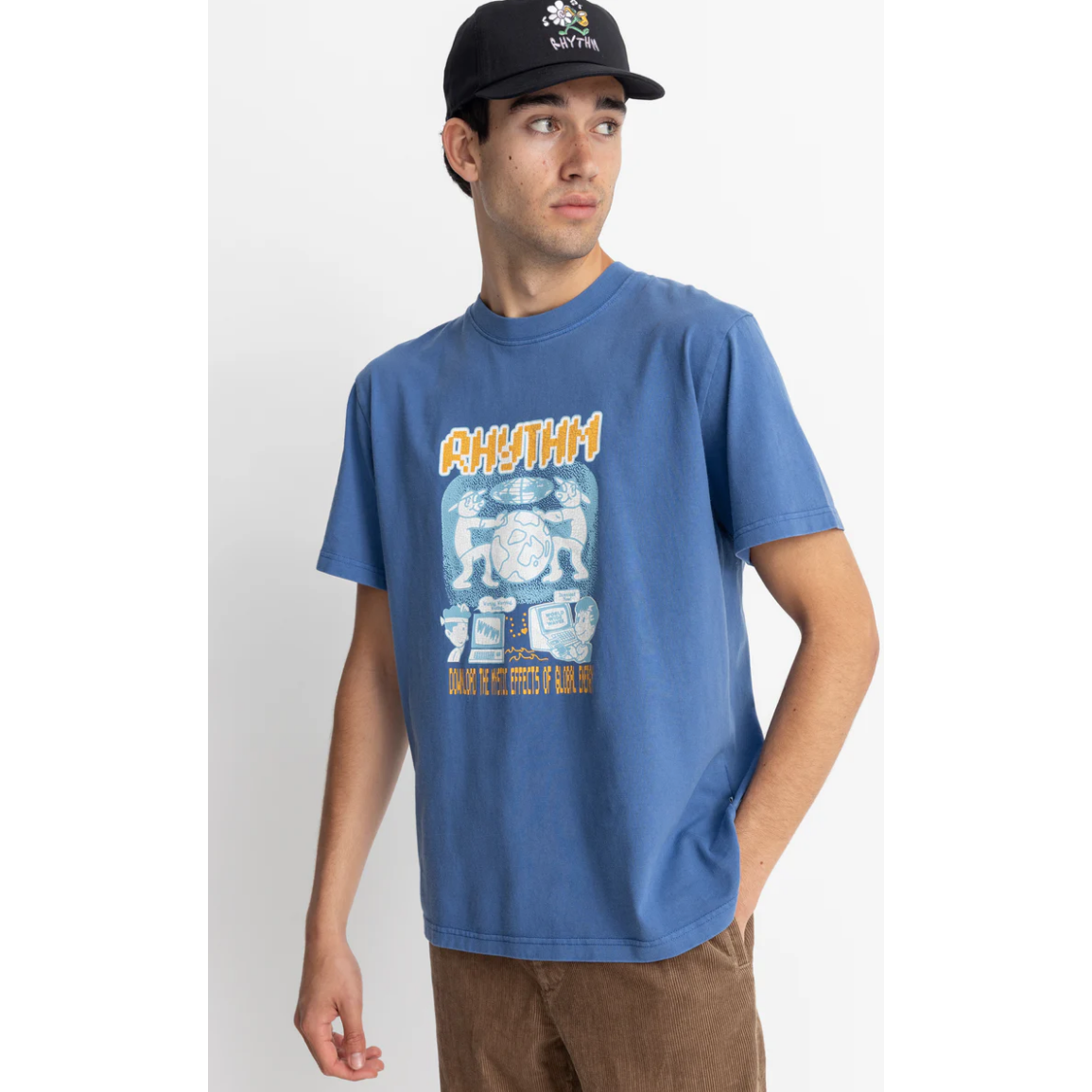 Rhythm - Mystic Effects Vintage SS Tee - Cobalt - Velocity 21